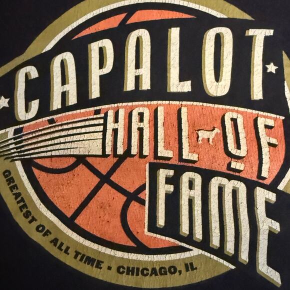 Polo G Capalot Hall Of Fame T-Shirt Men’s XL Black Rap Music Graphic Tee - Picture 3 of 4